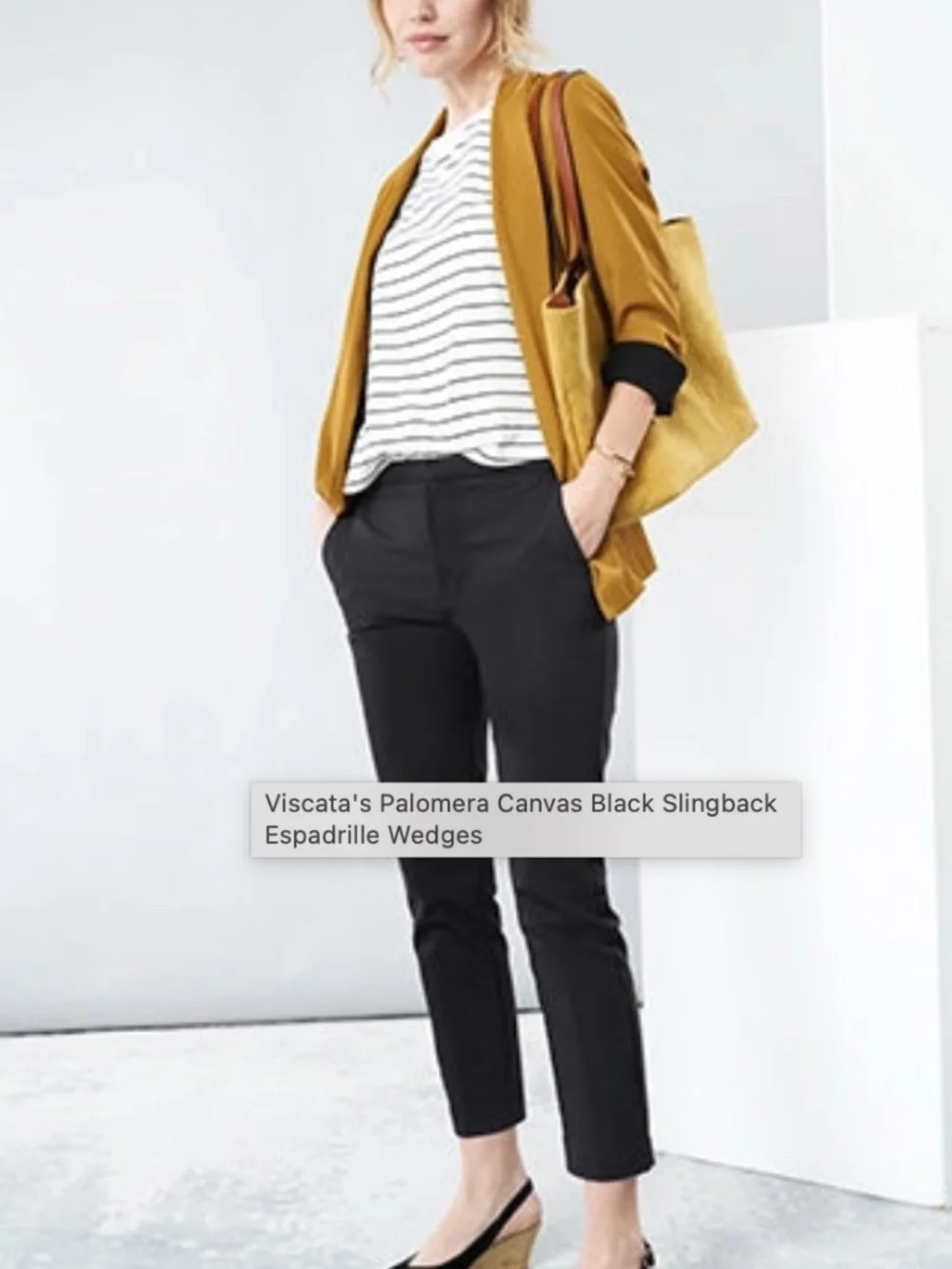 Viscata Palomera Canvas Espadrille Wedges